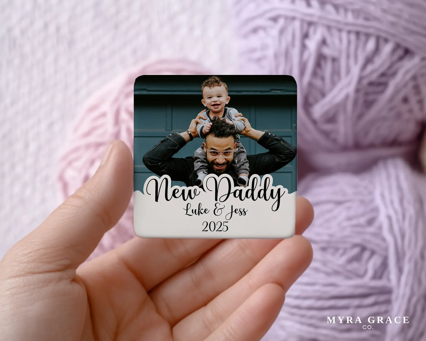 Dad Magnet Custom Personalized Gift Souvenir Present