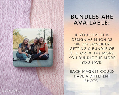 Friends Magnet Custom Personalized Gift Souvenir Present. Bundles are available