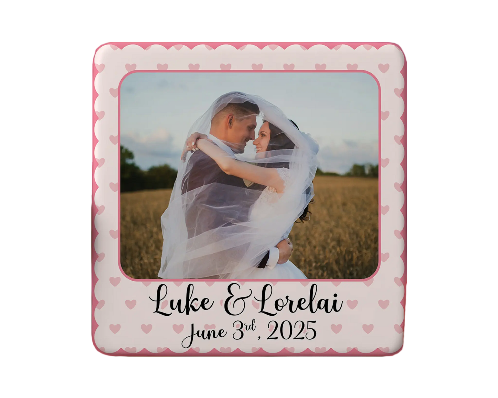 Wedding Magnet Custom Personalized Gift Souvenir Present