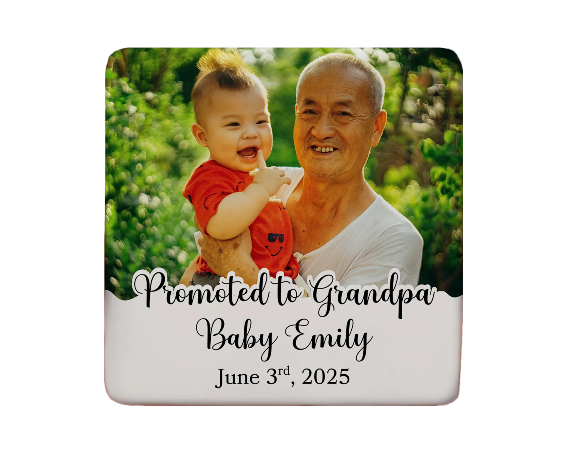 Grandpa Magnet Custom Personalized Gift Souvenir Present