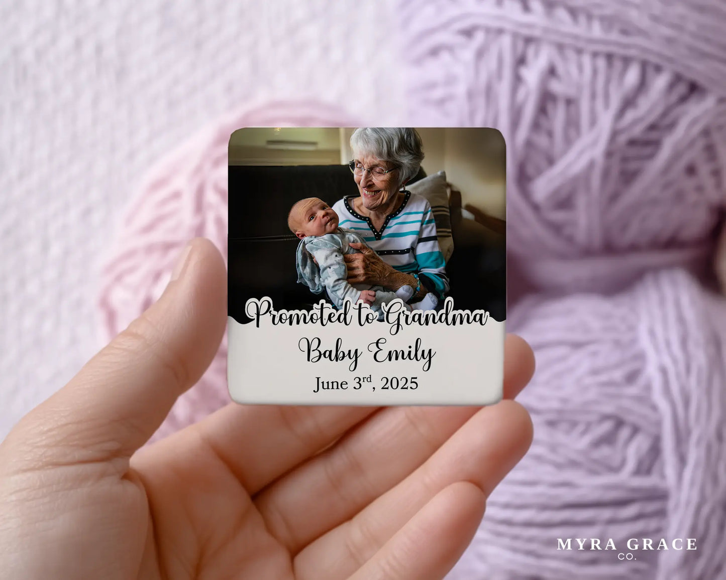 Grandma Magnet Custom Personalized Gift Souvenir Present
