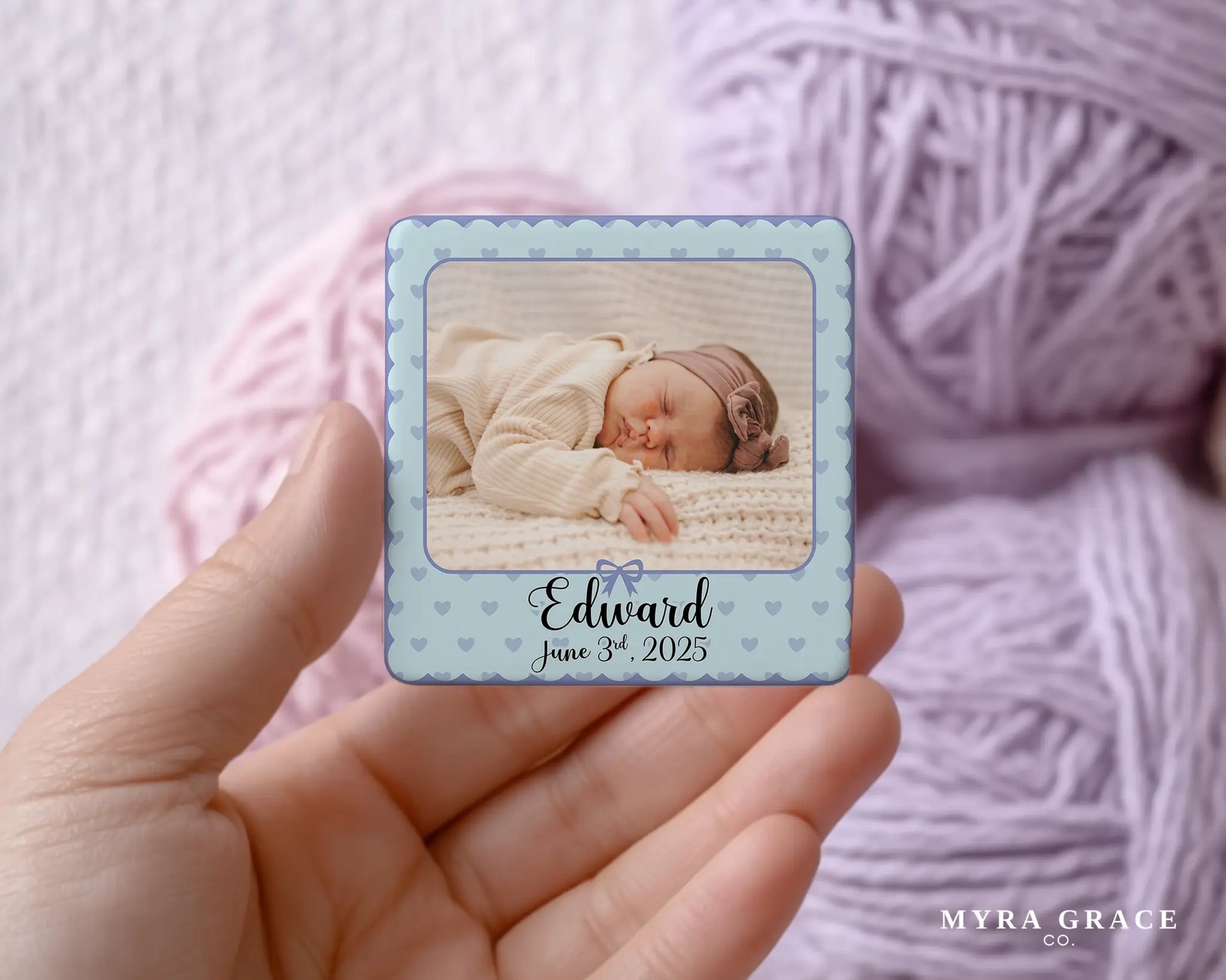 Baby Magnet Custom Personalized Gift Souvenir Present