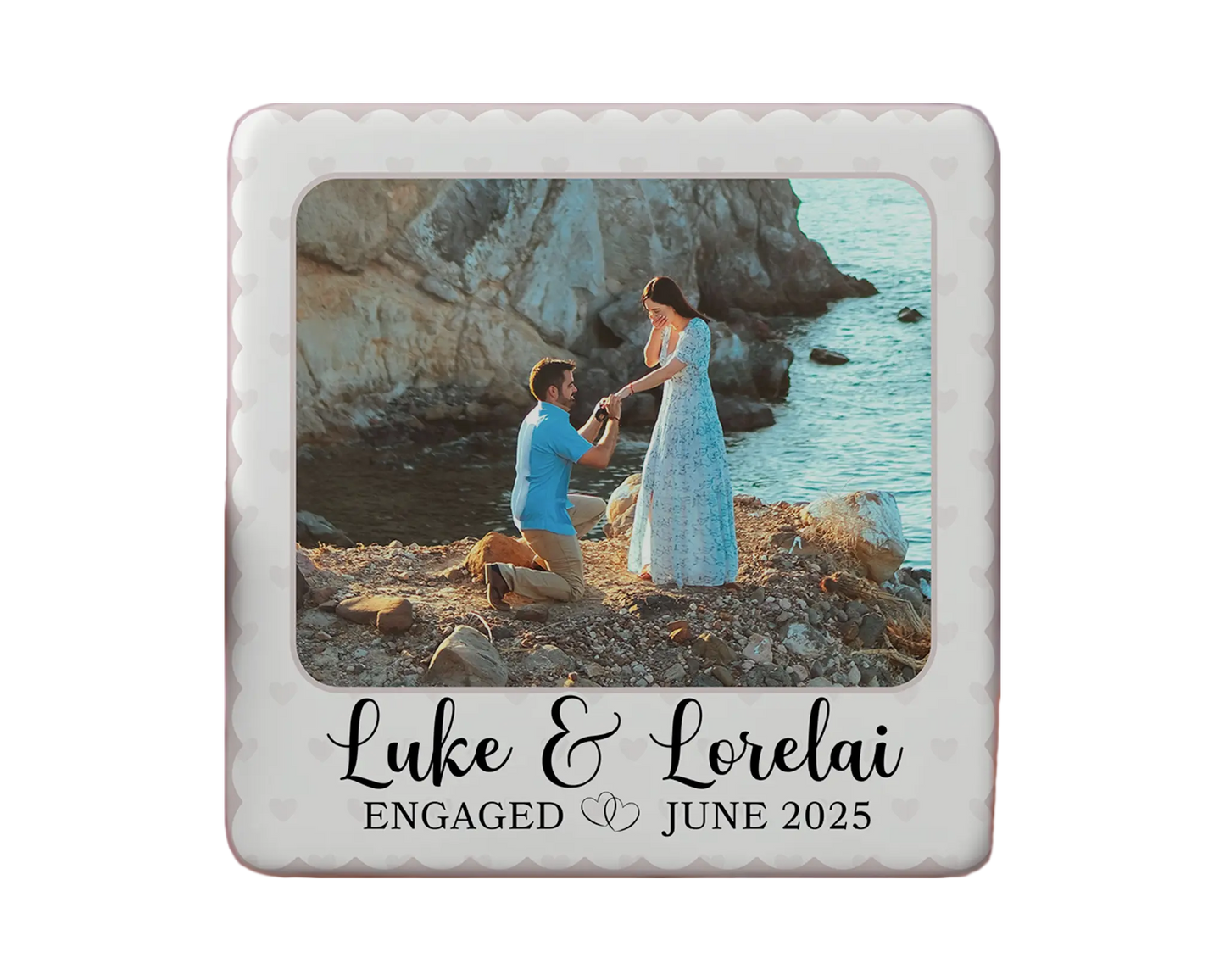 Engagement Magnet Custom Personalized Gift Souvenir Present