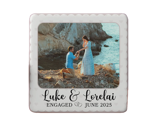 Engagement Magnet Custom Personalized Gift Souvenir Present
