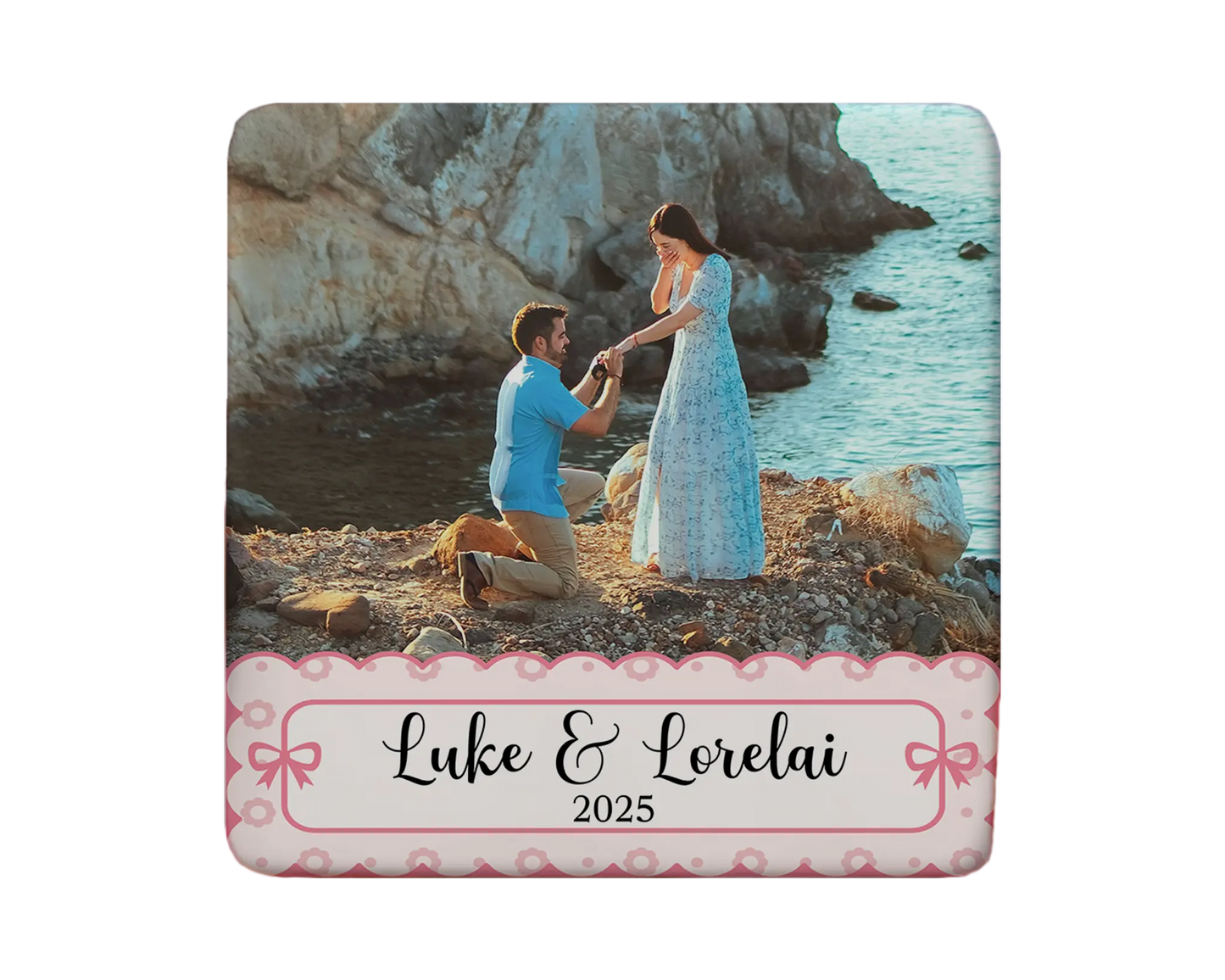 Engagement Magnet Custom Personalized Gift Souvenir Present