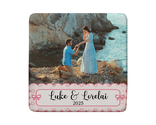 Engagement Magnet Custom Personalized Gift Souvenir Present