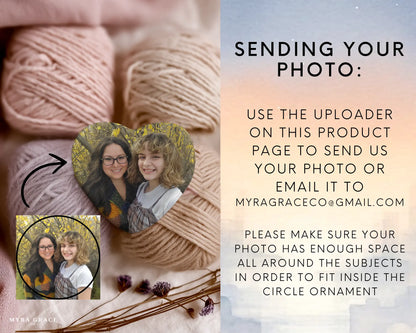 Custom Wedding Photo Magnet, Newlywed