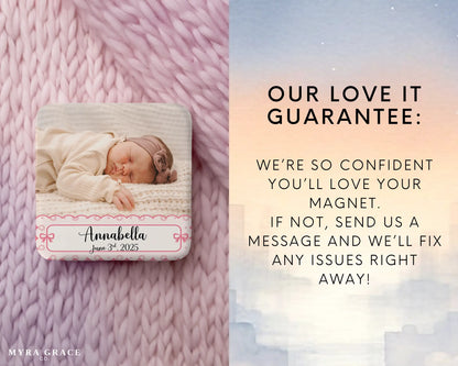 Baby Magnet Custom Personalized Gift Souvenir Present. Love it