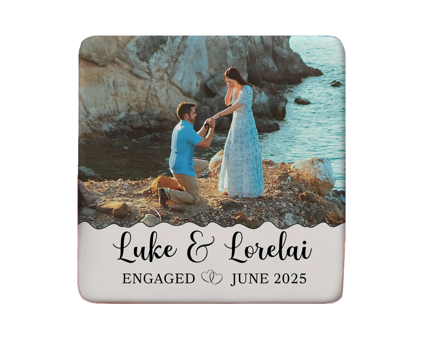 Engagement Magnet Custom Personalized Gift Souvenir Present