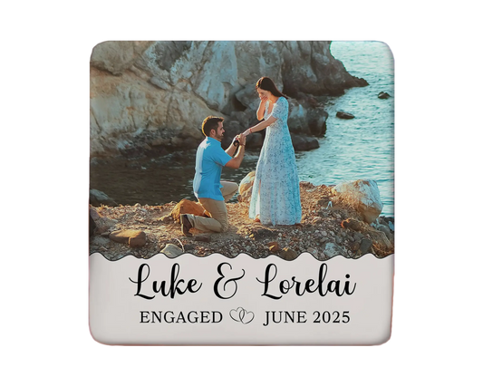 Engagement Magnet Custom Personalized Gift Souvenir Present