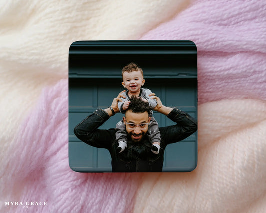 Dad and Son Magnet Custom Personalized Gift Souvenir Present